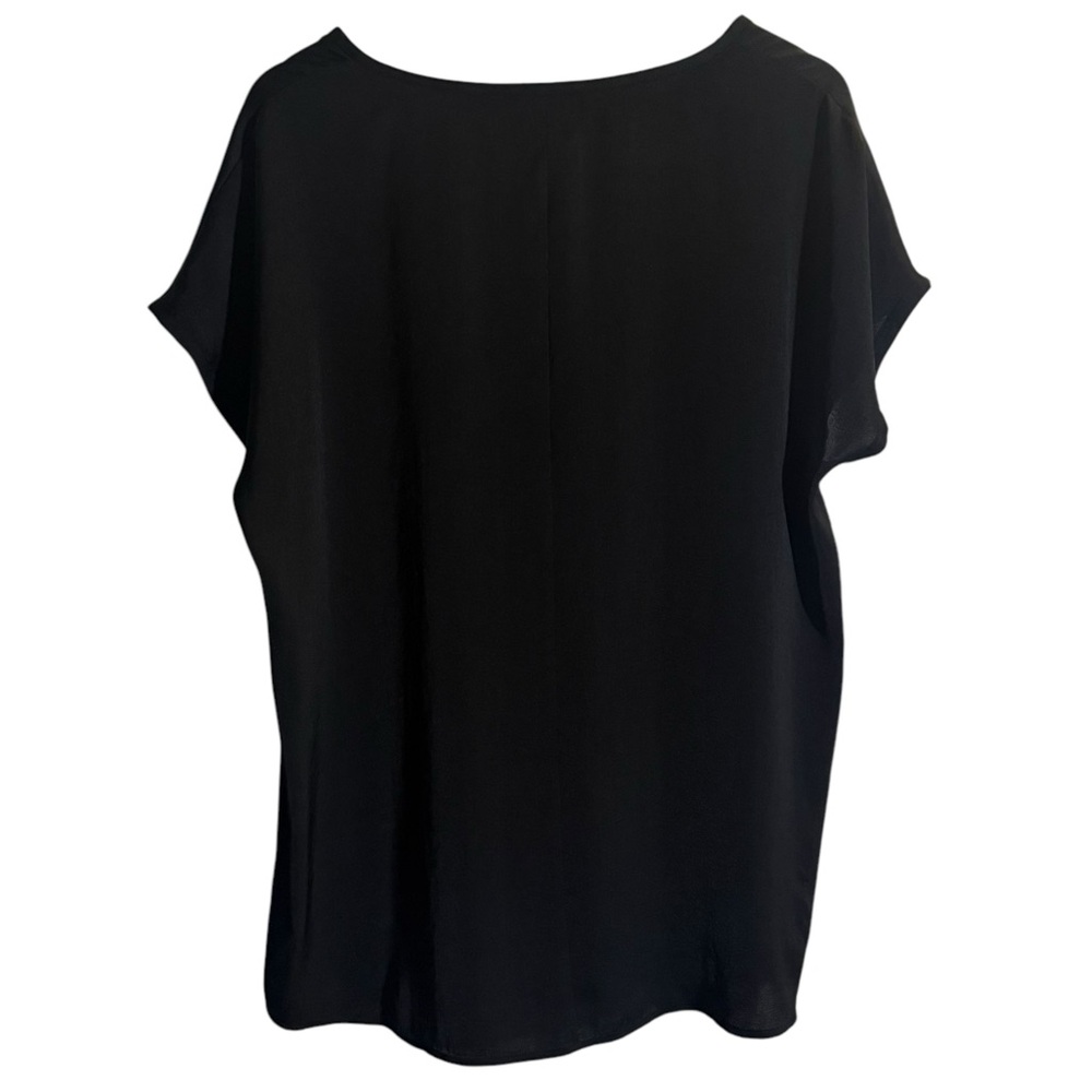 Barefoot Dreams Black Dolman Sleeve Classy Flowy Blouse Womens Size Medium - Picture 2 of 8